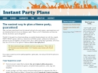 Instant Party Plans